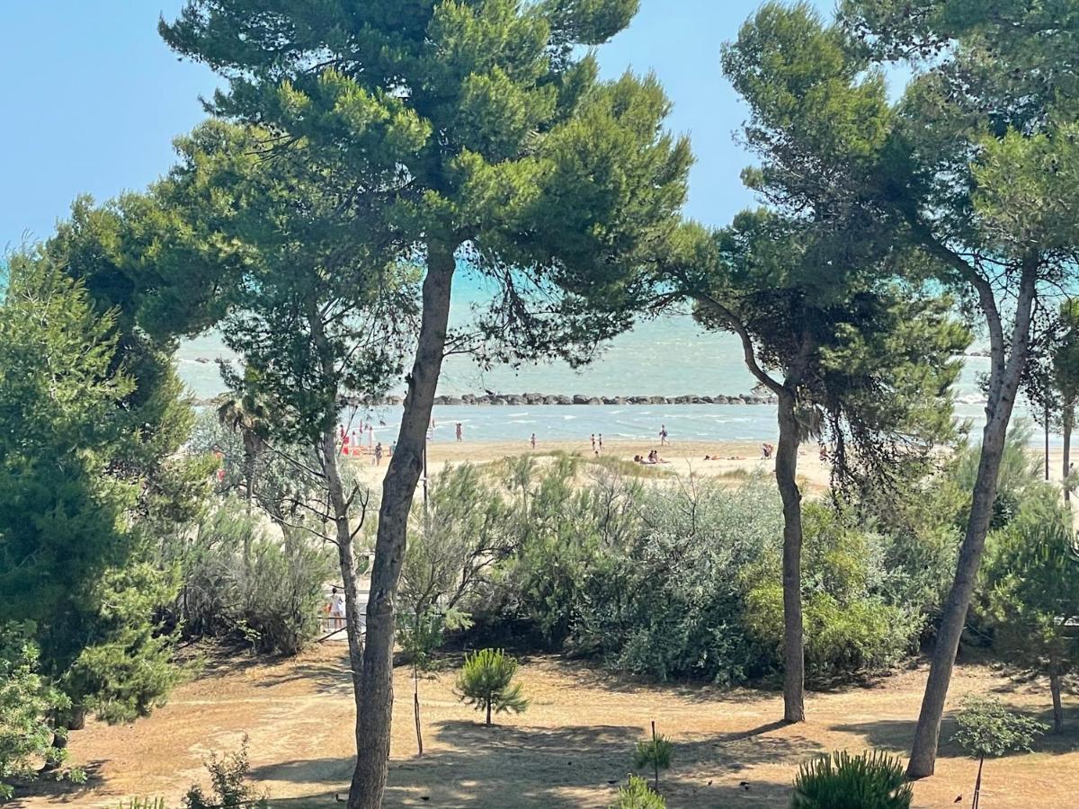 Апартаменты Attico Vista E Fronte Mare Zaffiroblu Con Posto Auto Монтесильвано Экстерьер фото